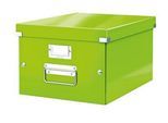 LEITZ® Ablage- und Transportbox Serie Click + Store, mittel, für DIN A4, grün