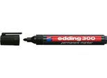 EDDING Permanent Marker 300, mit Rundspitze, 10 Stück, schwarz