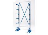 Kragarmregal SSI Schäfer KRM, Grundfeld, einseitig, Stahl, 2000x1000x400, bis 2300 kg