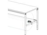 Rocholz Achssatz für Packtisch System Flex, für Tischbreite 2000 mm