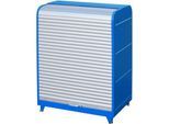 Gefahrstoff-Rollladenschrank, Typ RSG-4, blau RAL5012