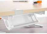 Schäfer Shop Genius Kabelkanal PLANOVA ERGOSTYLE, 318 mm, für 800er Tisch, weiß