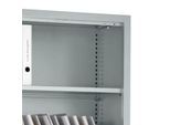 Schäfer Shop Select Fachböden MS iCONOMY, inklusive Halterung, B 950 mm, 2 Stück, weißaluminium