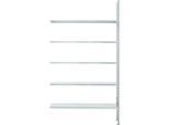 Fachbodenregal FBR 2200, Anbauregal, 1315 x 500 mm, 5 Böden