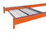 Schulte Lagertechnik Drahtgitterauflagen für Palettenregale, T 1100 mm, für Holmtiefe 50 mm, Holmlänge 2700 mm, verzinkt, 3 Stück