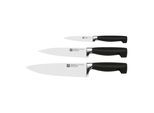 ZWILLING VIER STERNE Messerset 3-tlg
