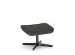 Nowy Styl Beinauflage Barrique, für Drehsessel Barrique, bis 110 kg, Polyesterbezug/Aluminium, dunkelgrau/schwarz