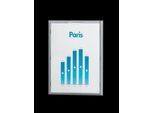 Wandhalter Info-Display, alufarbig, 4 St.