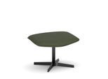 Nowy Styl Beinauflage Otuli, für Drehsessel Otuli, bis 110 kg, Polyesterbezug/Aluminium, forest dunkelgrün/schwarz
