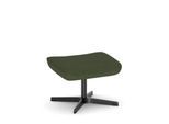 Nowy Styl Beinauflage Barrique, für Drehsessel Barrique, bis 110 kg, Polyesterbezug/Aluminium, forest dunkelgrün/schwarz