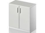 Schäfer Shop Genius Flügeltürenschrank TETRIS SOLID, 2 OH, B 800 mm, abschließbar, mit Abdeckplatte