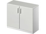 Schäfer Shop Genius Flügeltürenschrank TETRIS SOLID, 2 OH, B 1000 mm, abschließbar, mit Abdeckplatte