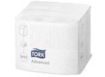 Tork® Servietten Xpressnap Fit® 15830, 2-lagig, für Serviettenspender, platzsparende Falzung, Karton á 6 Pack á 720 Stk. (4320 Servietten), weiß