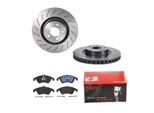BREMBO Bremsensatz, Scheibenbremse ijdtidfiv0 Vorderachse Gelocht/innenbel. 344mm 32mm für Mercedes