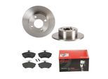 BREMBO Bremsensatz, Scheibenbremse 142054161 Hinterachse voll 245mm 10mm für LANCIA Fiat ALFA ROMEO Skoda Audi VW SEAT