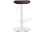 CLP Barhocker Ponte Kunstleder I Höhenverstellbarer Stuhl