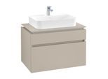 Villeroy & Boch Legato Waschtischunterschrank B75400VK 80x55x50cm, Soft Grey