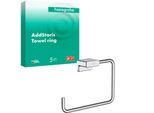 hansgrohe AddStoris Handtuchring 41754000 Wandmontage, Metall, chrom