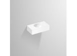 Alape IC600H Waschtisch 4238200000 60x32,5cm, weiß, mit Hahnloch/Überlauf