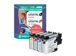 4er Multipack Set kompatibel für Brother LC-527XLVAL MFC-J 4350 DW Druckerpatronen