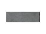 wash+dry FUßMATTE Smokey Mount, Grau, Textil, Uni, rechteckig, 35x120 cm, Oeko-Tex® Standard 100, Teppiche & Böden, Fuß & Stufenmatten, Fußmatten und Schmutzfangmatten