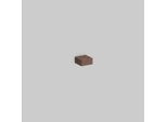 Alape Lochblock 8266000671 89 x 44 x 89 mm, Amerikanischer Nussbaum, geölt, mit 16 Lochbohrungen
