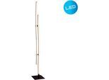 NÄVE Stehlampe "Onda", schwarz, 2, H: 130cm, 1 Stk., Leuchten, incl. 240x LED´s 3000K, 790lm; total 24W,nicht dimmbar, Stehlampe