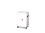 Laptopwagen mit Ladefunktion, 2-Punkt-Verriegelung, Feststellbremse, 20 Fächer, B 920 x T 500 x H 1250, weiß