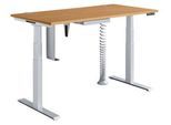 Schäfer Shop Genius Komplettangebot MODENA FLEX 5-tlg., Schreibtisch elektr. höhenverstellbar, PC-Halterung
