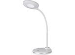 Hansa LED Tischleuchte Splash, 4000 K, Touch-Dimmer 3-fach, 300 Lumen, 300 Lumen, weiß