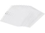 Schäfer Shop Select Prospekthülle Standard, DIN A4, oben offen, 0,06 mm, 100 Stück, klar, glatt