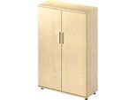 Schäfer Shop Genius Flügeltürenschrank TETRIS WOOD, 4 OH, Höhe inkl. Gleiter, B 1000 mm, Ahorn-Dekor