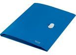 Leitz® Dokumentenmappe Recycle, A4, bis zu 150 Blatt, 3 Einschlagklappen, blickdicht, Blauer Engel, Kunststoff, blau