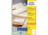 Etiketten AVERY® Zweckform, für Druckertyp Inkjet/Laser, rechteckig, nachhaltig, A4 Format, Papier, naturweiß, 100 Etiketten, B 297 x H 210 mm