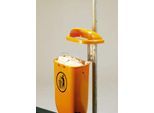 Komplett-Angebot Papierkorb/Rohr, orange