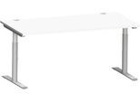 Schäfer Shop Genius Schreibtisch MODENA FLEX, 1600 x 800 mm, weiß