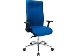 Schäfer Shop Select Bürostuhl SSI PROLINE XXL, Synchronmechanik, mit Armlehnen, bis 150 kg, blau