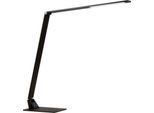 LED-Tischleuchte WASP, dimmbar 5-fach, 900 Lumen, 2700-5000 Kelvin, USB-Ladebuchse, schwarz
