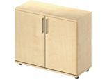 Schäfer Shop Genius Flügeltürenschrank TETRIS WOOD, 2 OH, Höhe inkl. Gleiter, B 1000 mm, Ahorn-Dekor