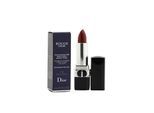 Christian Dior Couture Colour Satin Finish Cream Lipstick 743 Rouge Zinnia Refillable 3.5 g