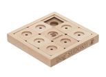Tier-Intelligenzspielzeug "My Intelligent Dog Sodoku M Profi", braun, B:27,5cm H:3cm L:27,5cm, Holz, Tierspielzeuge, Tier-Intelligenzspielzeug