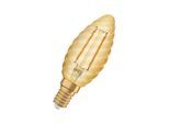 Osram LED-Lampe Vintage Candle Kerte Filament 1.5W/824 (12W) Gold E14
