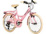 Kinderfahrrad DACAPO "Toscana" Gr. 36, rosa (rosa, rosa), Fahrräder, Kinder, 36cm, 20 Zoll (50,80cm)