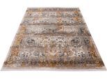 Teppich OBSESSION "My Inca 357", grau (taupe), B:40cm H:6mm L:60cm, Polypropylen (PP), Teppiche, Teppich, Kurzflor, Orient-Optik, mit Fransen