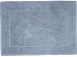 Badematte FRAMSOHN FROTTIER "Uni Basic Hotelmatte" Gr. 2, blau (taubenblau), H:11mm, Baumwolle, Badematten, Badematte, große Farbpalette, Hergestellt in Österreich, Badezimmerteppich