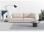 Big-Sofa TRENDMANUFAKTUR "Bourbon, Designsofa, Mega Sofa mit tollem Sitzkomfort, Breite 264cm", grau (dove), B:264cm H:84cm T:111cm, 100% Polyester, Sofas, Big-Sofa, mit extra hohem Sitzkomfort, in trendigem Cord Bezug erhältlich