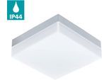 LED Außen-Deckenleuchte EGLO "SONELLA", weiß, H:7cm L:21,5cm, Leuchten, LED tauschbar