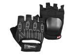 Handgelenkschutz ENNUI "Carrera Glove" Gr. XL, schwarz (weiß), Protektoren, XL, Materialmix