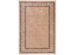 Teppich Gr. 6, braun (beige, gemustert), B:180cm H:10mm L:280cm, Kunstfaser, Polyester, Teppiche, Teppich
