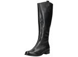Stiefel GABOR "Gabor Stiefel Glattleder", Damen, Gr. 38, schwarz, Glattleder, Schuhe Stiefel